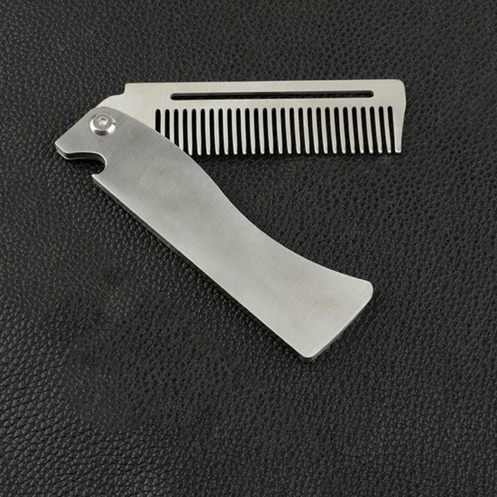 Opvouwbare baardkam met fijne  - Men'S Grooming Hair recensie en prijs