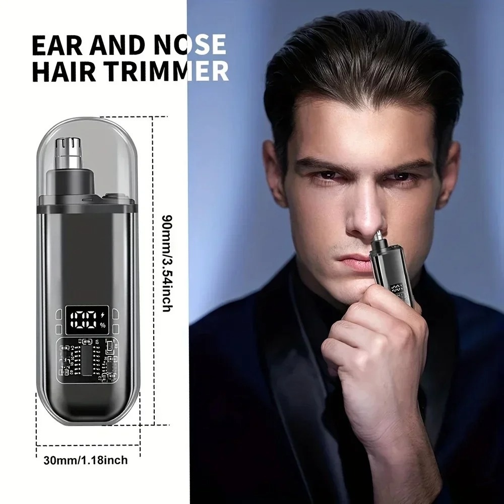 Elektrische mini neus- en oorh - Men'S Grooming Nose Hair Trimmer recensie en prijs