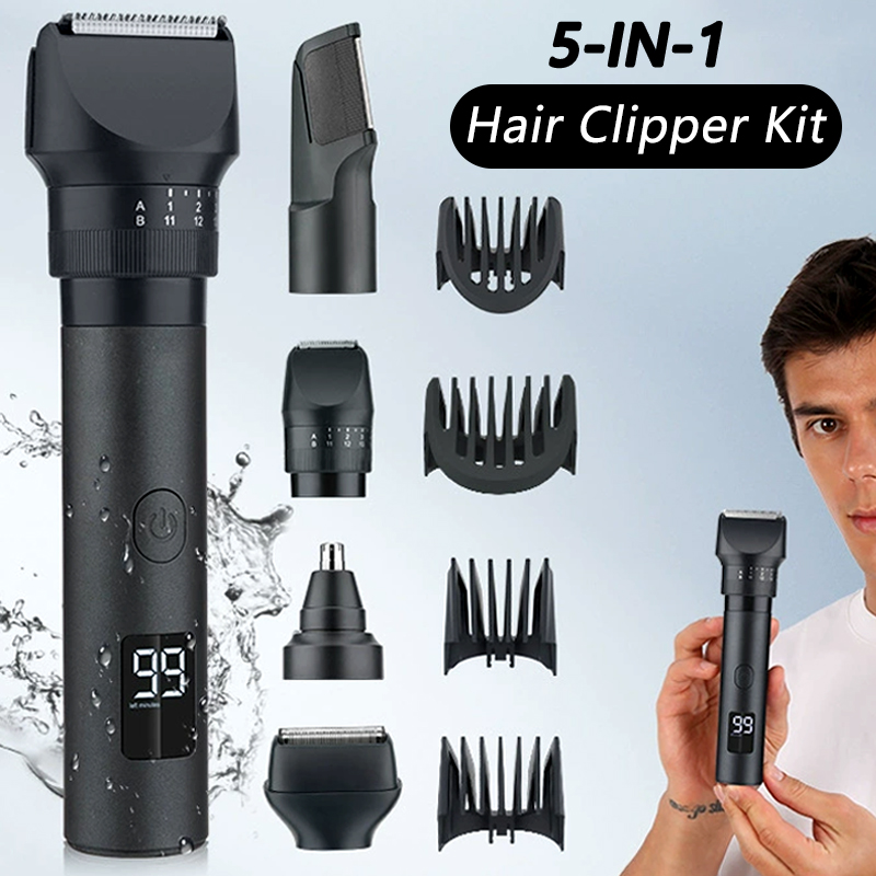5-in-1 Draadloze Haarkapper me - Men'S Grooming Nose Hair Trimmer recensie en prijs