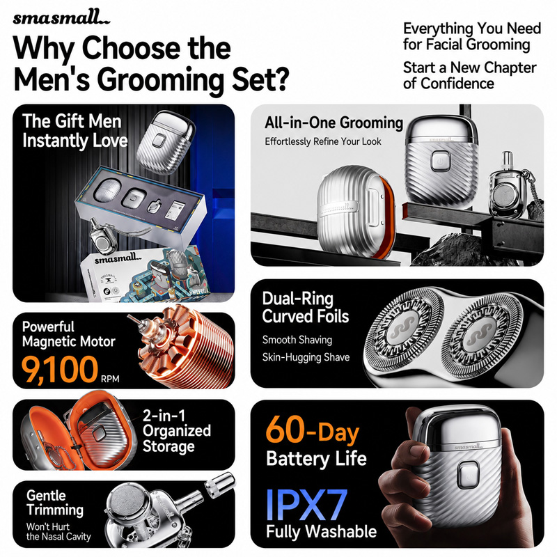 SMASMALL Matebox 3-in-1 Mini E - Men'S Grooming Blade recensie en prijs