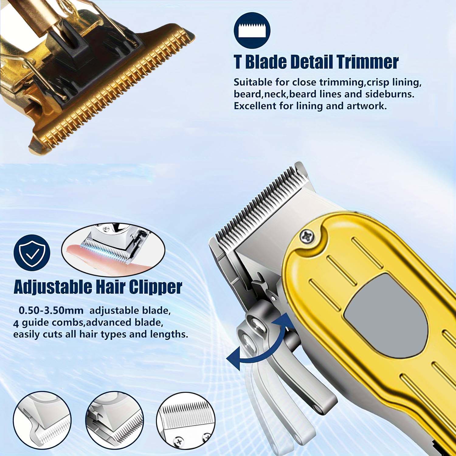 2-in-1 Elektrische Haarkapper  - Men'S Grooming Blade recensie en prijs