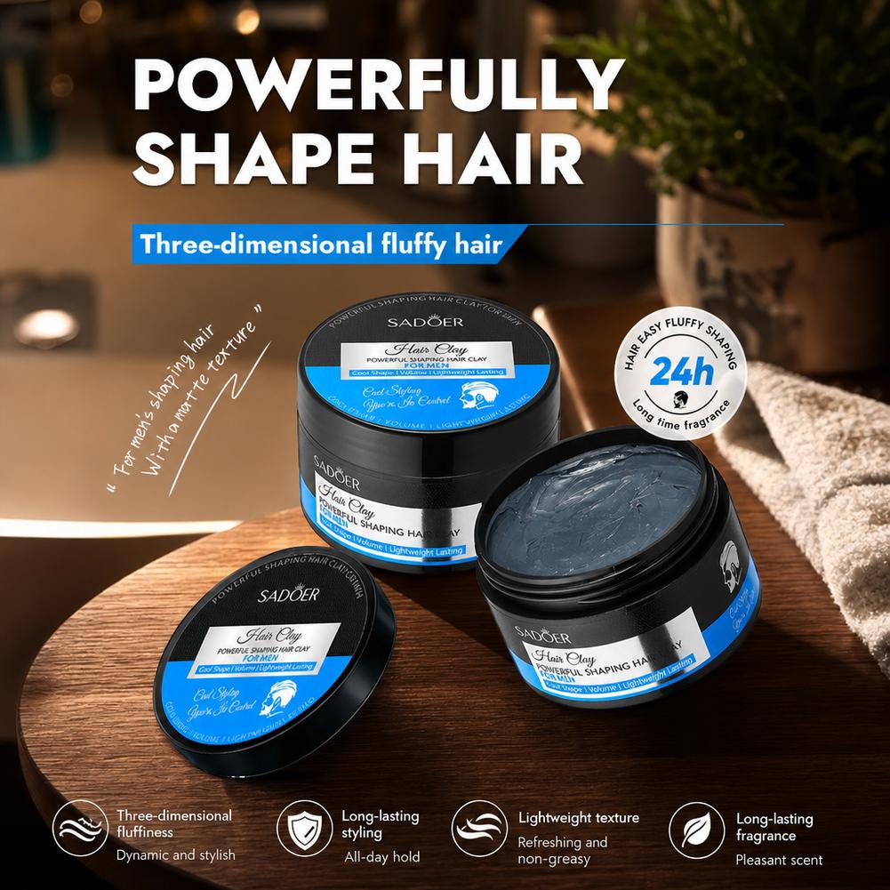 1/2/3 stuks Matte Haarclay voo - Pomade Hair Clay recensie en prijs