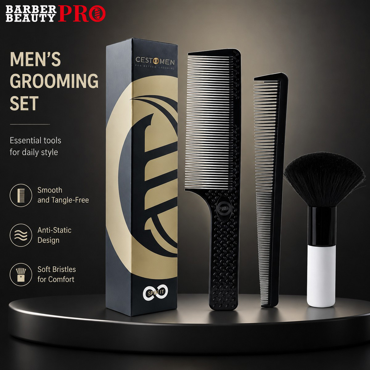 3-delige professionele haar kn - Men'S Grooming Hairstyles recensie en prijs