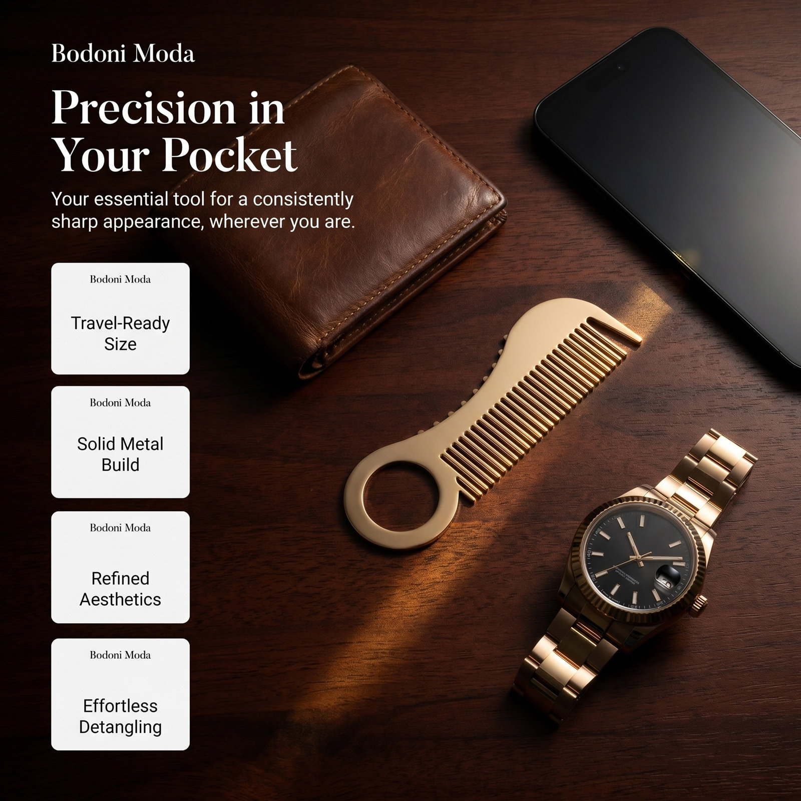 Mini Pocket Baardkam voor Mann - Men'S Grooming Hair recensie en prijs