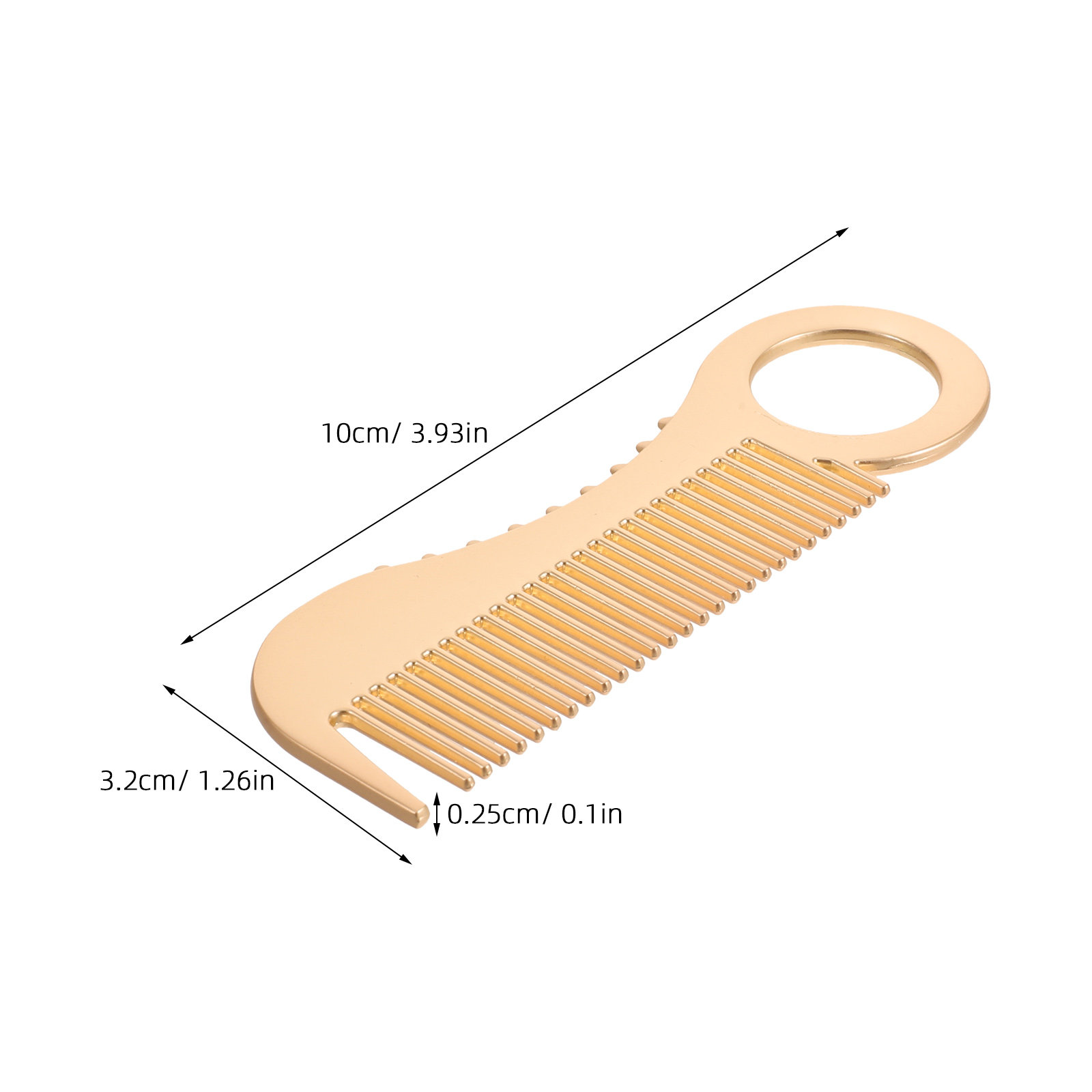 Mini Pocket Baardkam voor Mann - Men'S Grooming Hair recensie en prijs