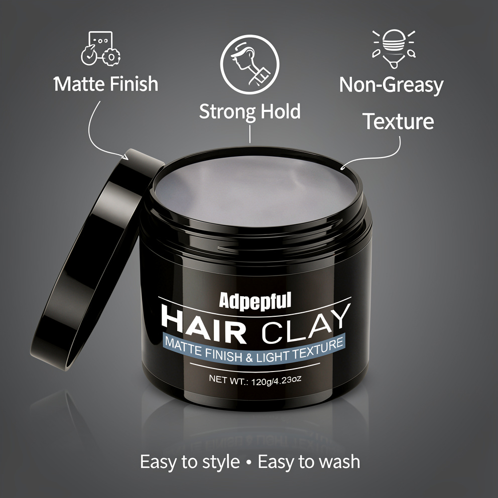 Matte Finish Haarklei 120g Nie - Pomade Hair Clay recensie en prijs